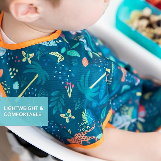 Bumkins Bibs - Toddler Bibs, Waterproof, Large - Image 4