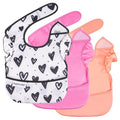Tiny Twinkle Mess Proof Baby Bibs by TinyTwinkle