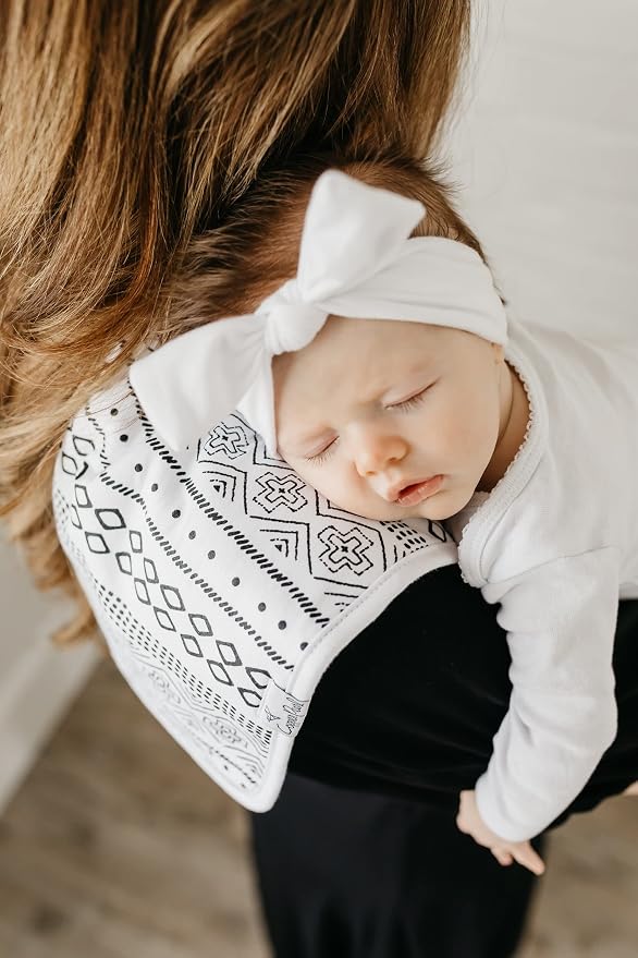 Copper Pearl Baby Burp Cloth Large 21''x10'' Size Premium Absorbent Triple - Image 5