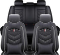 Leather Car Seat Covers Fit for LR LR4 2009-2016, 5 Seater Waterproof and by TENDER+GLOW