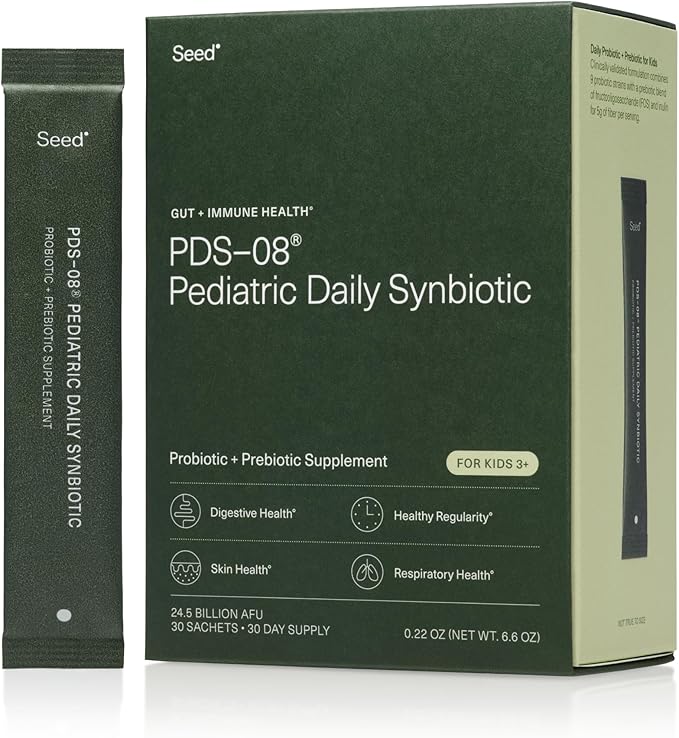 Seed PDS-08 Pediatric Daily Synbiotic by Seed