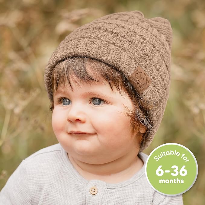 3-Pack Baby Beanies for Boys, Girls - Image 2