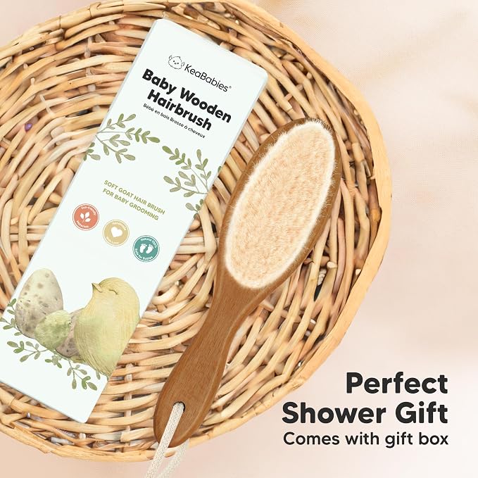 Wooden Baby Hair Brush - Image 9