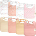 KeaBabies 8-Pack Organic Baby Bibs by KeaBabies