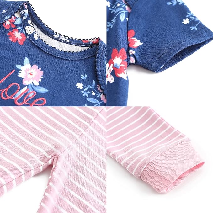 Newborn Layette Gift Set Bodysuits Pants - Image 6
