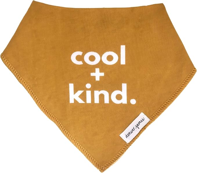 Denver James Bandana Feeding Drool Baby Bib I Soft Organic Cotton I Fleece Back by DenverJames