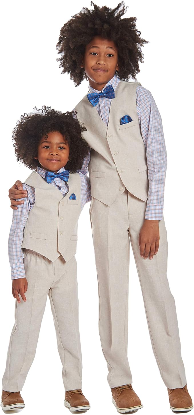 Nautica Boys' 4-Piece Formal Suit Set - Image 7