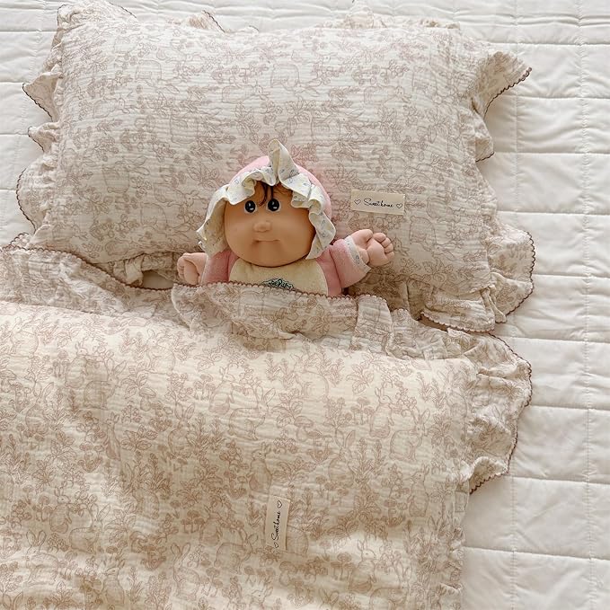AOJIM Cute Muslin Kids Pillowcase - Image 8