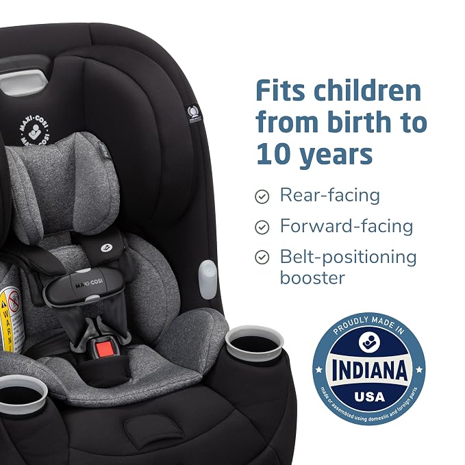 Maxi-Cosi Pria Max All-in-One Convertible Car Seat, Rear Facing Car Seat - Image 2