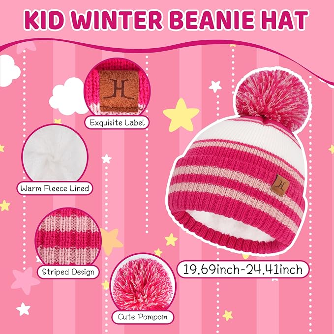 FZ FANTASTIC ZONE Kids Toddler Winter Hat Beanie - Image 2