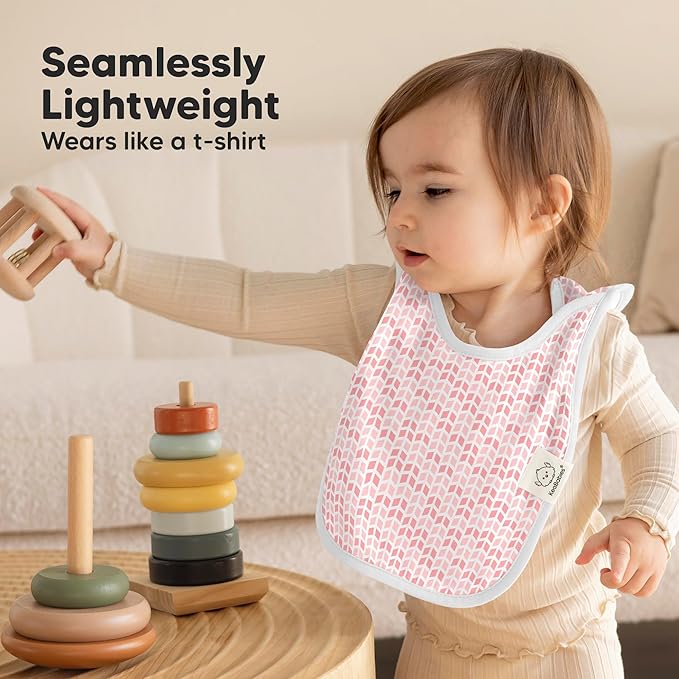 KeaBabies 8-Pack Baby Bibs for Boys, Girls - Image 5