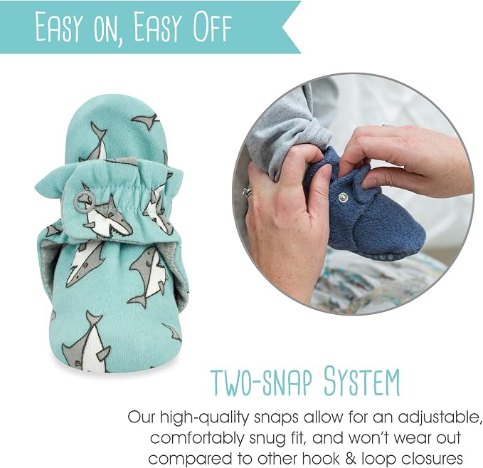 Zutano Organic Baby Booties Newborn Infant, Lost Baby Socks Solution, 18-24 - Image 7