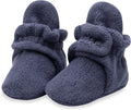 Zutano Unisex Fleece Baby Booties, Two Snap Closure, Newborn to 24 Months by Zutano