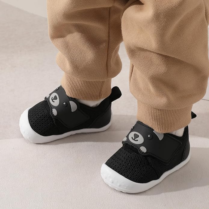 FEETCITY Baby Walking Shoes Wide Baby Shoes Boys Girls Infant Sneakers Crib - Image 6