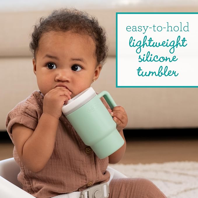 Infantino My 1st Tumbler, Silicone Sippy Cup - Image 2