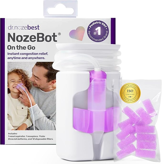 Dr. Noze Best NozeBot On The Go Nasal Aspirator by DrNozeBest