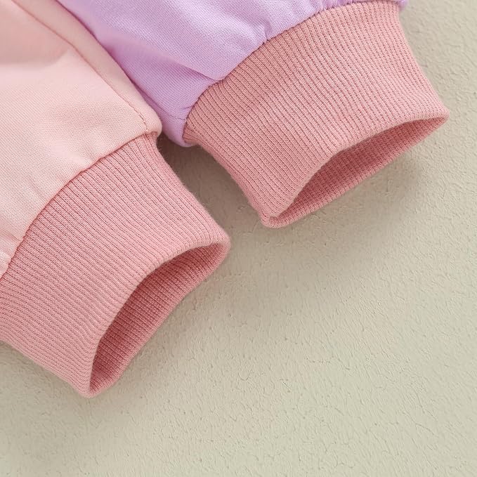 Fernvia Toddler Baby Girl Clothes 3 6 9 12 18 24 Months Fall Outfits Solid Long - Image 9