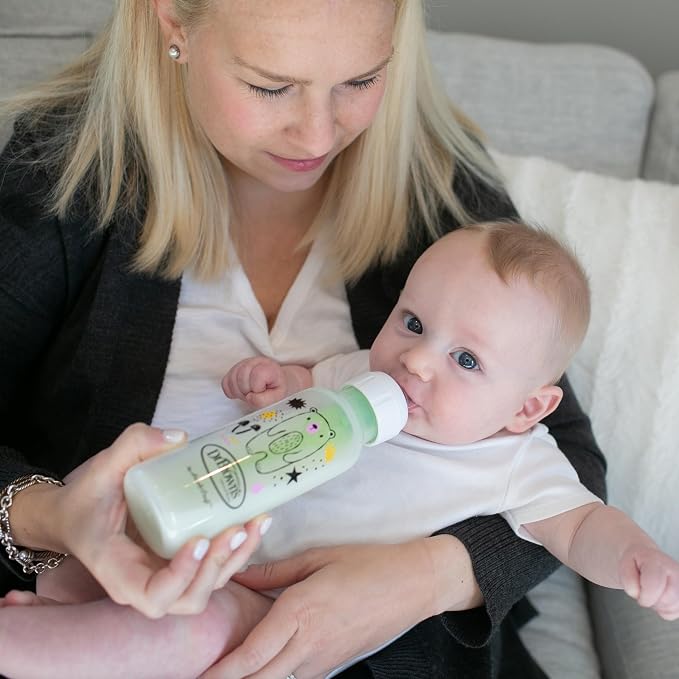 Dr. Brown's Natural Flow Anti-Colic Options+ Narrow Baby Bottle, Bear & Owl - Image 19