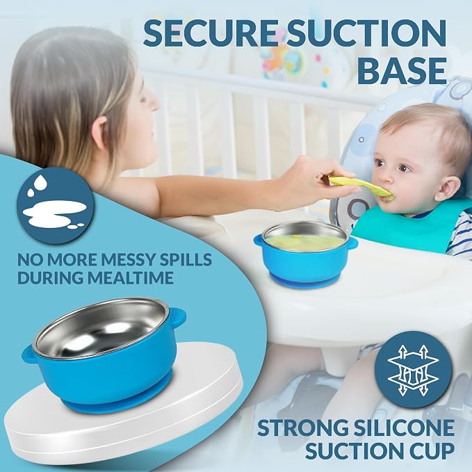 Stainless Steel Toddler Bowls - Image 7