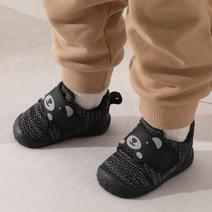 FEETCITY Baby Walking Shoes Wide Baby Shoes Boys Girls Infant Sneakers Crib - Image 6