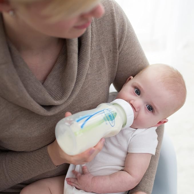 Dr. Brown's Natural Flow Anti-Colic Options+Wide-Neck Baby Bottle, 9 oz/270 mL - Image 11