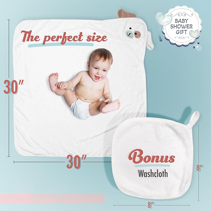 Baby Towels with Hood - Image 5