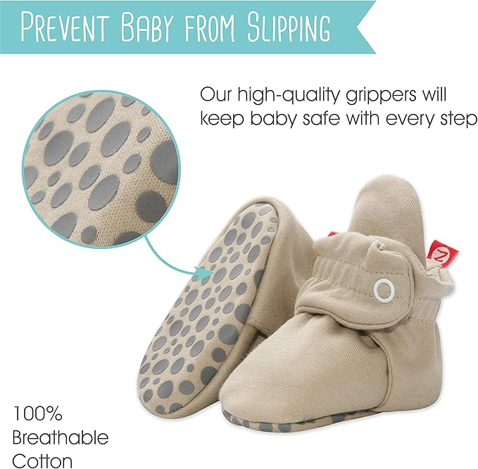 Zutano Organic Baby Booties Newborn Infant, Lost Baby Socks Solution, 18-24 - Image 7