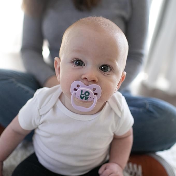 Dr. Brown's Advantage Glow-in-the-Dark Baby Pacifier, Fully Symmetrical Soother - Image 37