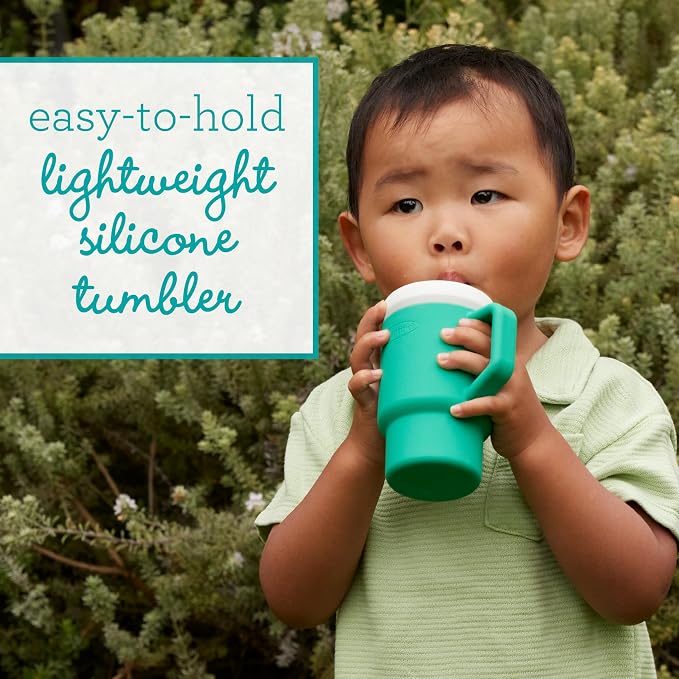 Infantino My 1st Tumbler, Silicone Sippy Cup - Image 2