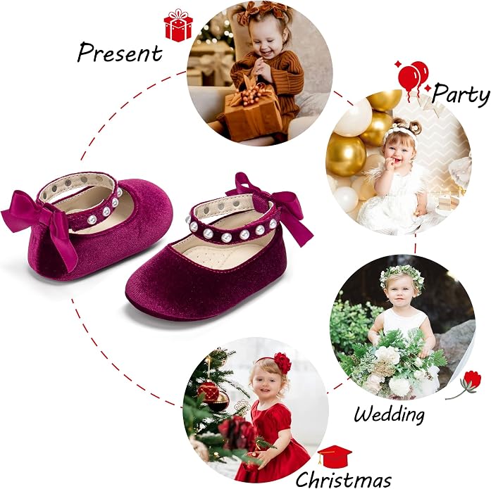 Baby Girls Mary Jane Flats - Image 4