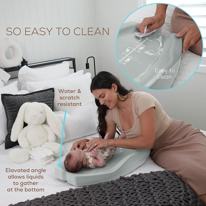 Apricity Baby Diaper Changing Pad – Waterproof Wipe-Clean Foam Changing Mat - Image 2