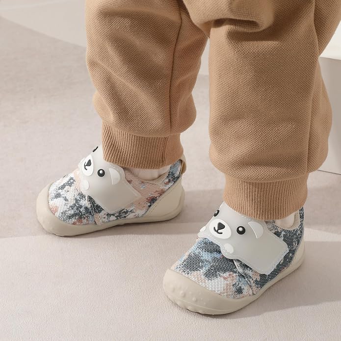 FEETCITY Baby Walking Shoes Wide Baby Shoes Boys Girls Infant Sneakers Crib - Image 6