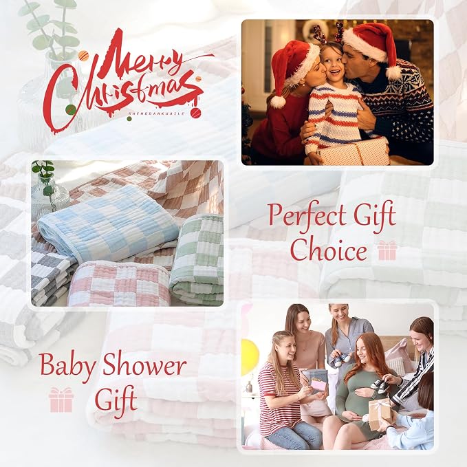 Muslin Swaddle Blankets for Baby Boys or Girls Breathable and Skin-Friendly 6 - Image 7