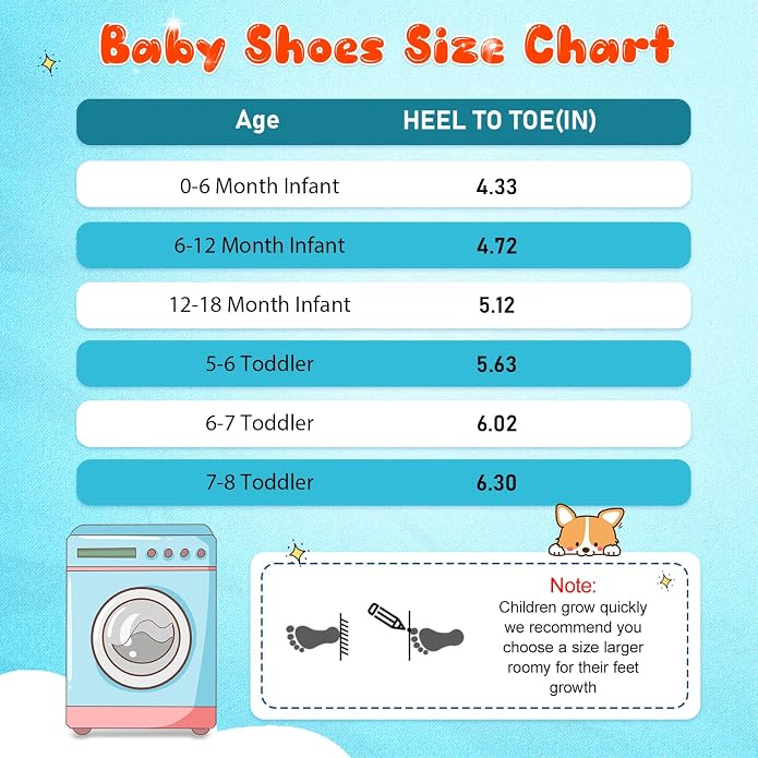 LeIsfIt Baby Shoes Boys Girls First Walking Shoes Non-Slip Toddler Breathable - Image 4