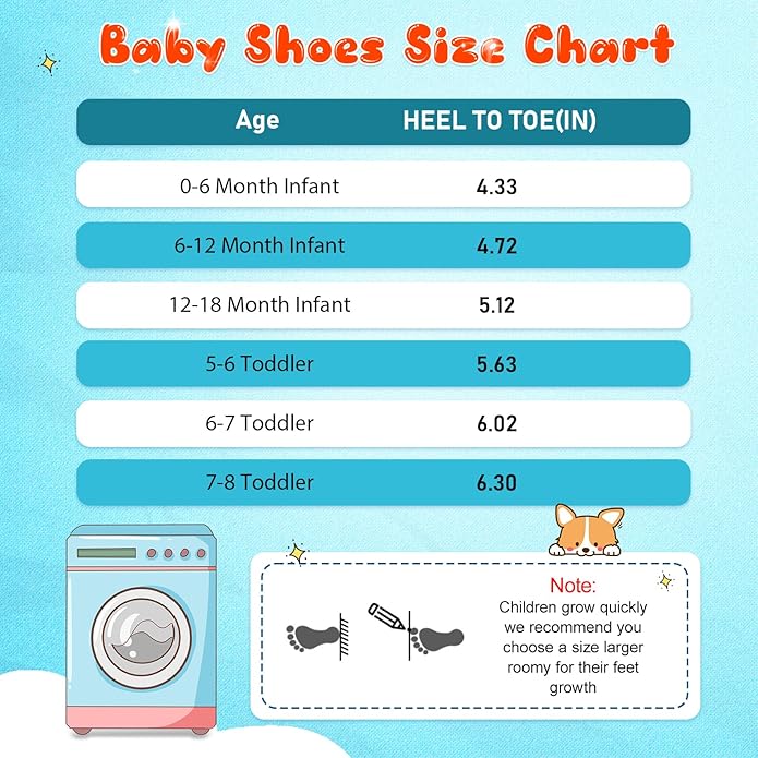 LeIsfIt Baby Shoes Boys Girls First Walking Shoes Non-Slip Toddler Breathable - Image 4
