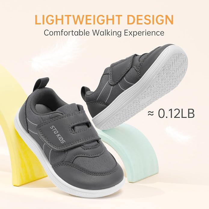 Toddler Wide Toe Box Barefoot Shoes Boys Girls Sneakers Kids Tennis Shoes - Image 9