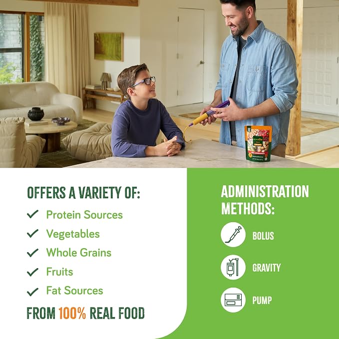 Real Food Blends Select Chicken, Zucchini & Potatoes – Pureed Food Meal - Image 5