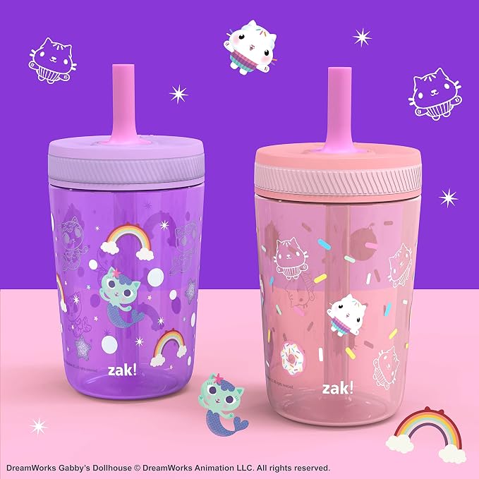Zak Designs Gabby's Dollhouse Kelso Toddler Cups - Image 2