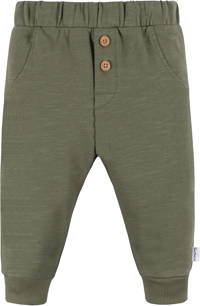 Gerber baby-boys Baby Boys' Jogger Set - Image 2