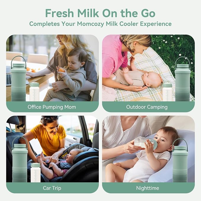 10oz Breastmilk Storage Bottle for Momcozy Milk Cooler 22oz, Breast Milk Cooler - Image 4