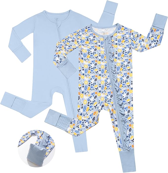 JunNeng Baby Girl Viscose from Bamboo Sleeper by JunNeng