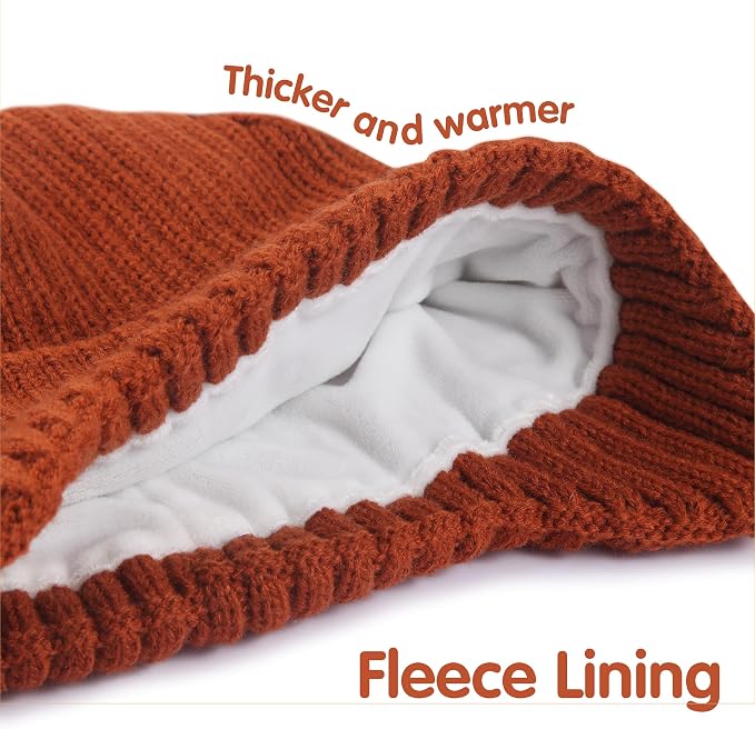 MaxNova 2 Pack Baby Beanie Toddler Winter Hat - Image 4