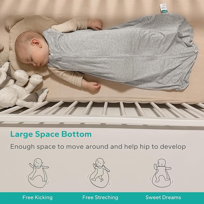 Rayon Made from Bamboo Sleep Sack, 0.5 TOG Wearable Blanket Baby, Sleep Sack - Image 3