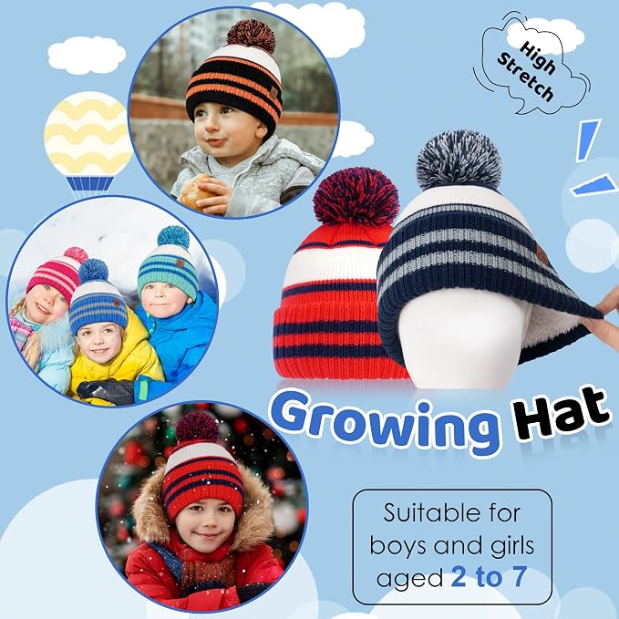 FZ FANTASTIC ZONE Kids Toddler Winter Hat Beanie - Image 4