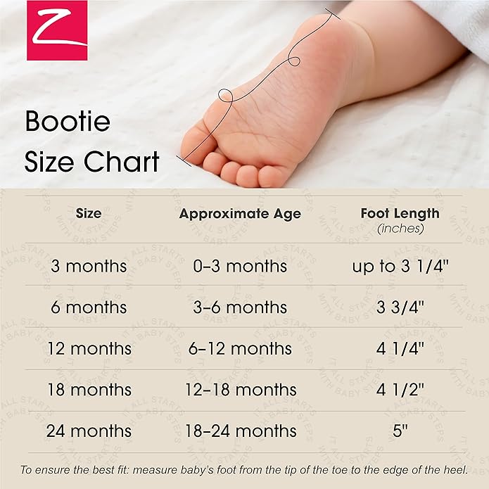 Zutano Unisex Fleece Baby Booties, Two Snap Closure, Newborn to 24 Months - Image 4