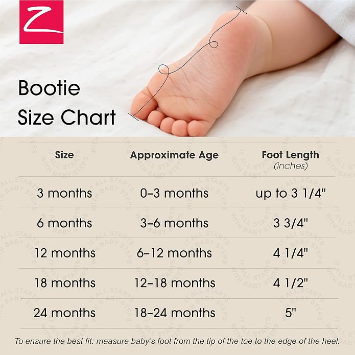 Zutano Unisex Fleece Baby Booties, Two Snap Closure, Newborn to 24 Months - Image 4