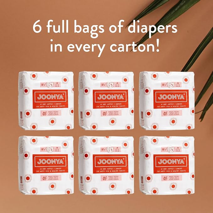 Joonya Baby Diapers, Size 3 M - Image 7