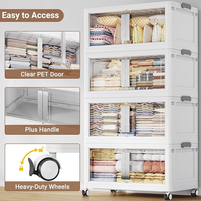 BROVIEW 480QT Stackable Storage Bins - Image 5