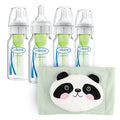 Dr. Brown’s Anti-Colic Options+ Narrow Baby Bottles, 4oz 4-Pack and Infant by DrBrowns
