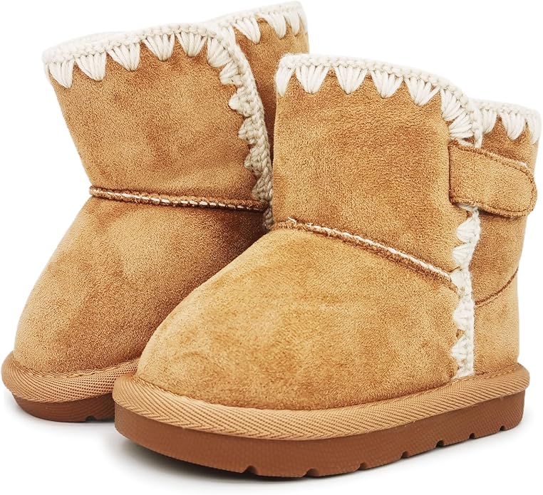 Baby Boots Winter Snow Booties Infant Boys Girls Outdoor Warm Shoes - Image 5